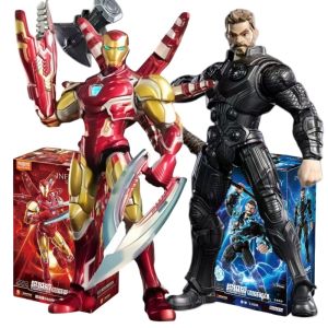 New Blokees Avengers Thor Iron Man Mk85 Building Block Assembled Toys Action Figure Moveable Collect Anime Model Toys Kids Gifts