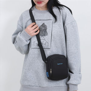 Mini Oxford Fabric Crossbody Bag for Men