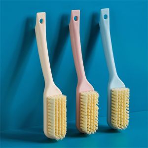 Bàn Chải Lông Mềm Tay Cầm Dài Chà Chân Giặt Giày Tiện Lợi 22.5x3.5cm