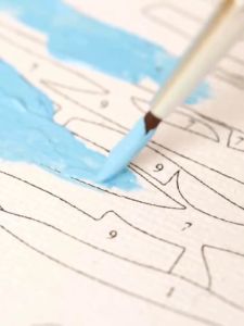 Canvas Melukis & Mewarnai Anak: Edukasi Seni Cat Air & Dekorasi Ruangan