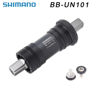 Shimano BB-UN101 Square Taper Bottom Bracket 68mm Shell Width 123mm Axle Length Bicycle Square Crank BB