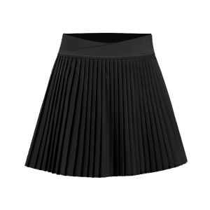 Never me | Pleated Flared A-Line Anti-Exposure Skirt for Tennis Badminton Running Fitness