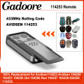 Gadoore Avidsen 114253 Garage Door Remote Compatible with 433Mhz Avidsen 114253 104257 104251 Extel Thomson Garage Control. 