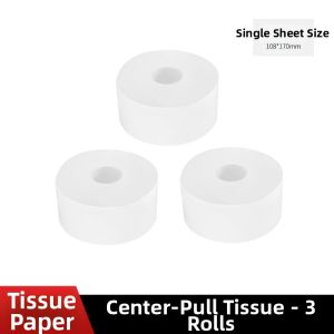 Space Saving Center Pull Tissue Box Wall Mounted