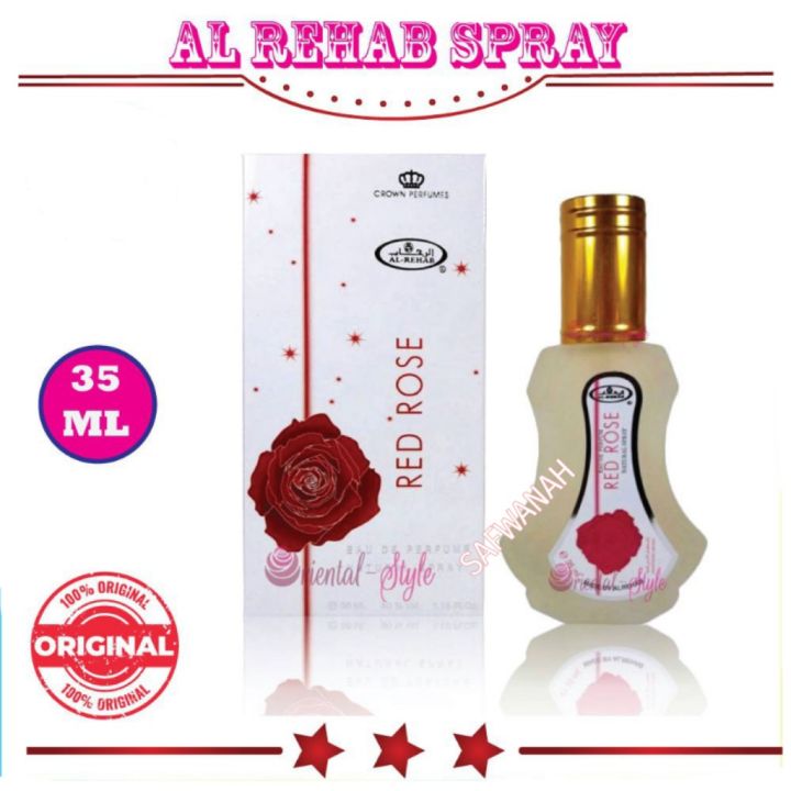 Al Rehab Perfume Spray 35ml Lovely Collection Attar 