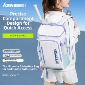 Kawasaki | Large Capacity Sport Backpack for Badminton and Tennis