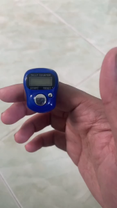 Combo 2 Nhẫn bấm đếm số niệm Phật tụng kinh đếm khách đan móc len đeo tay tiện dụng