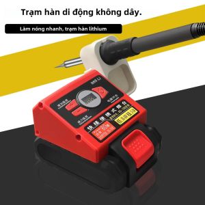 21-24V Pin Lithium Bộ Hàn 40W-80W Sắt Cho Ngoài Trời Hàn Khẩn Cấp Sửa Chữa 200-550C Phạm Vi Nhiệt Độ 936 Đầu
