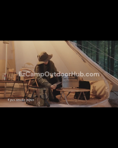 Naturehike Desktop Firewood Stove Outdoor Portable Lightweight Tabletop Wood Furnance Bushcraft Fire Wood Burner 304 Stainless Steel Outdoor Hiking Beach Travel Heavy Duty Original Nature Hike