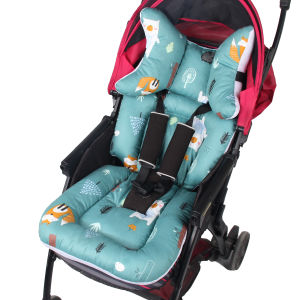 K-style Stroller Seat Cushion Trolley Cushion Baby Umbrella Car Cotton Mat Dining Chair Cushion All Year Round Neutral Thickened Heattech