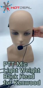 PTT Mic Light Weight Back Head for Kenwood China Brand Series
