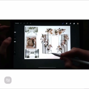 BDE044 Procreate PS บรัชพร็อพงานแต่ง ตกแต่ง สิ่งก่อสร้าง 812 บรัช