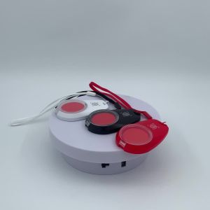 Mini Fingerprint Stamp Pad with Photosensitive Ink Quick-drying Clear Fingerprints Printing