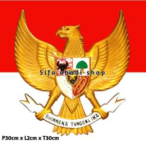 Pajangan Garuda / Pajangan Dinding Motif Burung Garuda