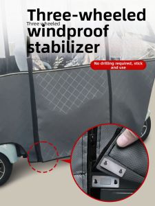 MINQI | Windproof and Rain Shelter for Tricycles