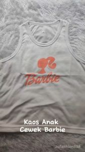 Singlet Anak Perempuan umur 2-15 Tahun Baju Dalaman Anak Barbie