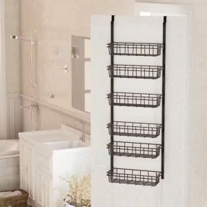 368th Floor Door Rear Storage Rack: Optimize Your Bedroom Space