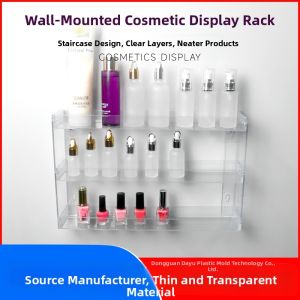 Drill-Free Bathroom Wall Shelf