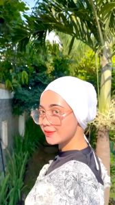 Ciput Inner Premium Daleman & Kaos Premium untuk Kaum Muslimah: Kerudung Motif Arab Tali Belakang by Arsyana Eksklusif