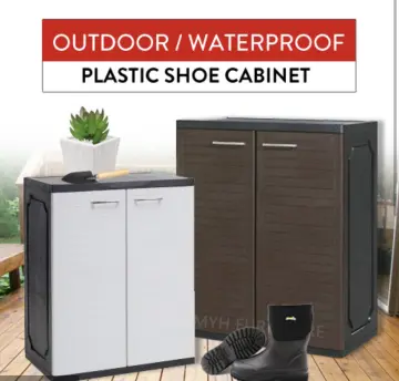 Outdoor Shoe Cabinet Waterproof Best Price in Singapore Sep 2024 Lazada