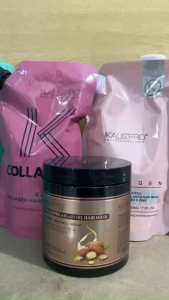 Kem Hấp Dầu Dưỡng tóc suôn mượt Collagen Kalispro 500ml