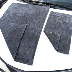 SEAMETAL 500GSM Car Wash Towel Cleaning Cloth Rag Thickened Coral Fleece Microfiber Towel Car Detailing Care Tools