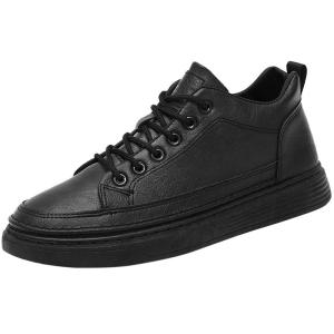 JIFANPAUL | Waterproof Anti-slip Mens Casual Leather Work Shoes