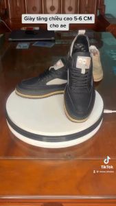 Giày Sneaker Nam da cao cấp tăng chiều cao siêu HOT