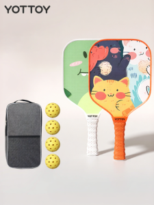 YOTTOY | Beginner Friendly Childrens Pickleball Paddles Set