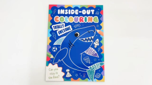 Totally Awesome Inside Out Colouring Book To Color Fun Characters For Kids