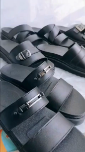 Dép doctor đế cao 5 cm quai da thật bảo hành 12 tháng size 38-44 Mã Sản Phẩm: doctor X