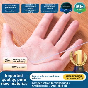 YIMENG | Transparent Waterproof Heat-Resistant Tablecloth