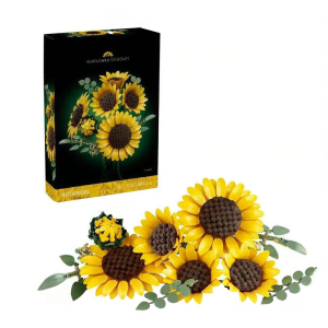 Sunflower Forever Flower Planting Building Block Toy Gift