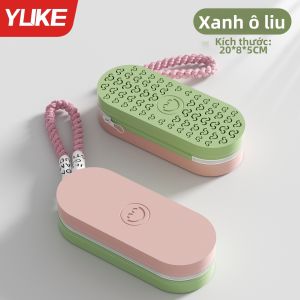 Yuke | Hộp Đựng Kính Bơi Thoáng Khí Chống Nước Silicone