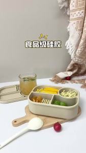 Platinum Silicone Microwave Safe Food Grade Lunch Box