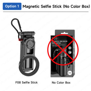 TOKQI | Magnetic Cellphone Holder Mini Selfie Stick Tripod with 360 Adjust Wireless Bluetooth Remote for Iphone Android Phone Shoot Vlog
