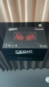 CEDIO CA 8+ Pro Series RAM 12/256 GB Qled 9" inch Head Unit Android CA8+ Tape Mobil + Rear Camera AHD