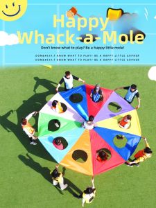 LIANFEIQING | Rainbow Umbrella Mole Game Equipment