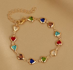 Design Sense High Level Light Luxury Temperament New Bracelet Creative Fashion Bracelet Female DevilS Eye Heart-Shaped Bracelet Hand Ornaments