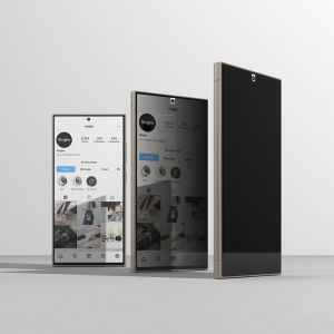 Ringke Privacy Dual Easy Film สำหรับ Galaxy S24 Ultra - ฟิล์มกันรอยแบบเต็มหน้าจอ พร้อมตัวกรองความเป็นส่วนตัว