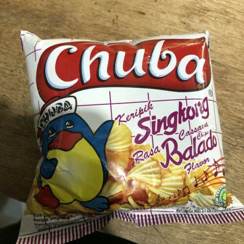 Chuba Keripik Singkong Balado - 40 pcs