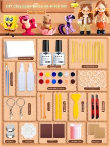 Childrens Air-Dry Clay Creative Kit