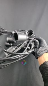 Fitting Lampu Gantung Outdoor Kabel 10 Meter 20 Fitting /LAMPU GANTUNG dekorasi / Lampu Hias Cafe