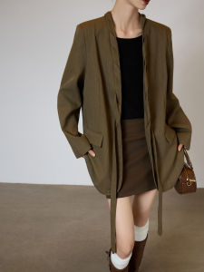 Intelligent Casual Green Womens Suit Jacket