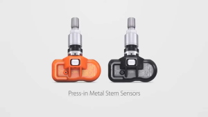 Autel MX-Sensor TPMS Sensor 1-Piece - Aluminum Valve Stem | Universal Programmable/Clonable | Fits Alloy Wheels | 315MHz 433MHz | Replaces OEM TPMS