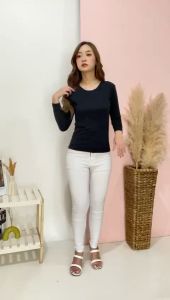 Manset Lengan Panjang Oblong Bahan Kaos