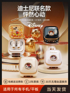 Disney Bluetooth Earphones Collaborative Long-Standby Cute Noise Reduction High Aesthetic Value 2025 Womens New Model