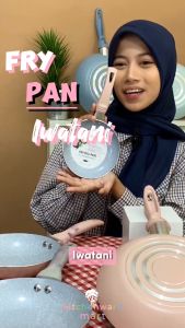 Fry Pan Keramik Iwatani 14 18 20 22 24 26 cm Anti Lengket Premium Ceramic Penggorengan Wajan Kramik Serbaguna Frypan Teflon Ori Pink Teplon Keramik Marble Teflon Buat Kulit RIsol Wajan Telor Dadar Ceplok Teflon Anti Lengket Ori Teplong Maxim Murah