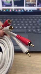 Dây Cáp Loa AV RCA 4 Đầu Hoa Sen BTF | Dây AV 2 Ra 2 | Dài 1.5m 1.8m 3m 5m 10m | Jack Mạ Vàng Lõi Đồng