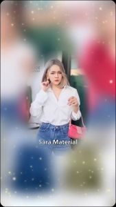 เสื้อ เสื้อเชิ๊ต เสื้อทรง เสื้อแขนยาว เสื้อแฟชั่น อกฟรีไซด์ 32-42 นิ้ว ยาว 25 นิ้ว ผ้าซาร่า เกรดพรีเมี่ยม แต่งดีเทลทวิตอก พร้อมส่งจากไทย Clothing